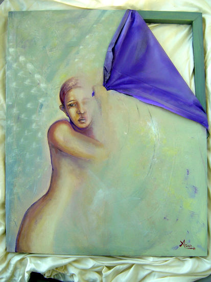 Desesperanza Oil Canvas Figure Painting