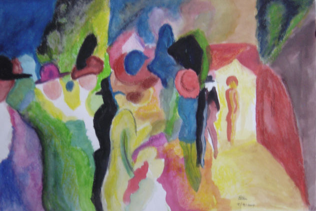 Paseantes Homenaje a Franz Marc