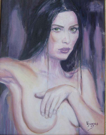 Mujer Oil Canvas Portrait