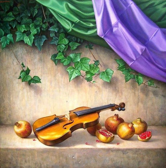 TRAS LOS VERDIALES Oil Canvas Still Life Paintings