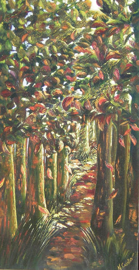 "Bosque" Óleo Lienzo Paisaje