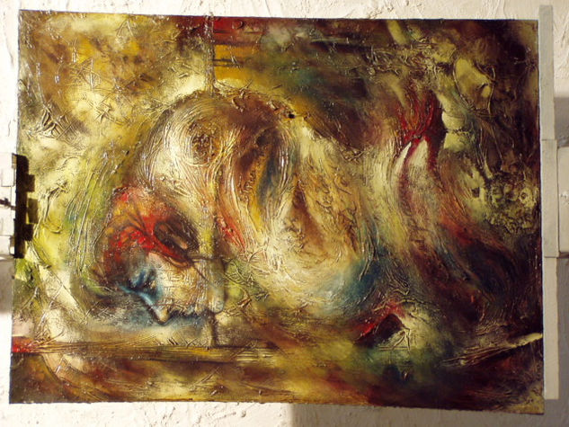 Paisaje interior Oil Canvas Figure Painting