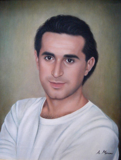 retrato miguel angel Oil Canvas Portrait