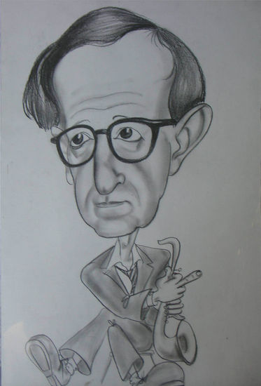 Woody Allen Pencil