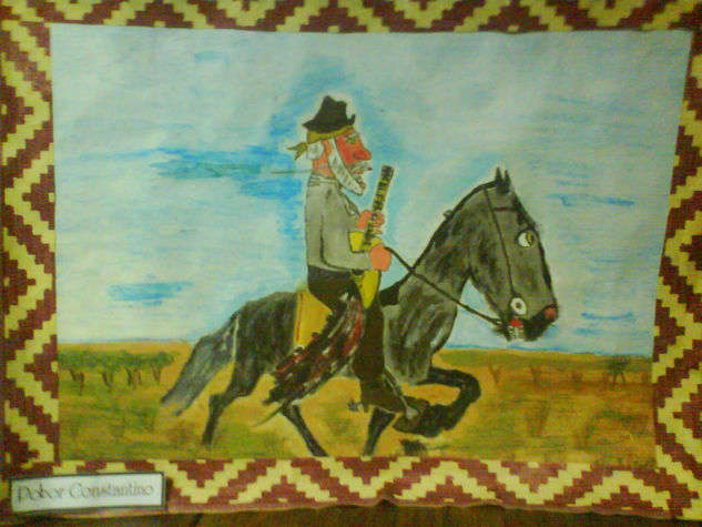 Gaucho a caballo 