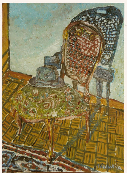 La silla y el sombrero