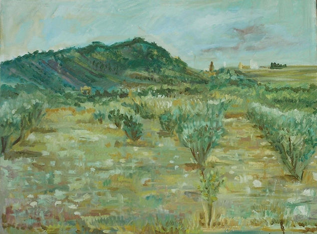 olivos de regadio Oil Canvas