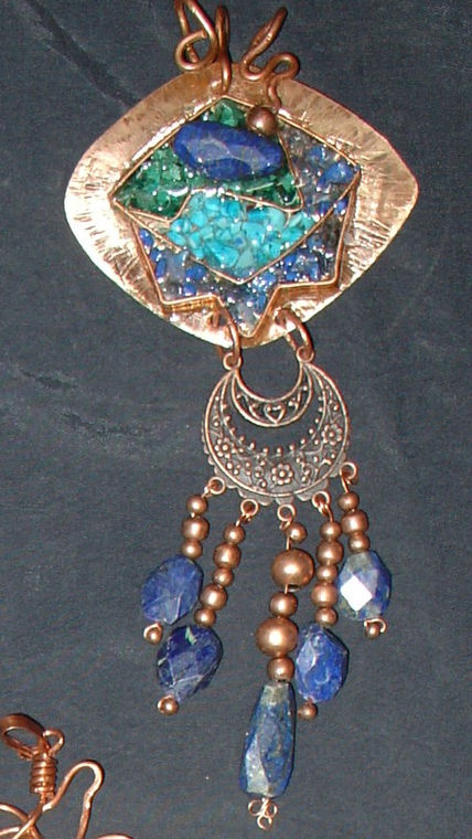 Colgante en cobre...