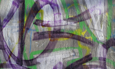 Graffitis calle alconchel, Badajoz