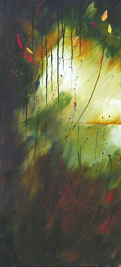 luz alucinante Oil Canvas