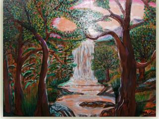 Cascada al amanecer