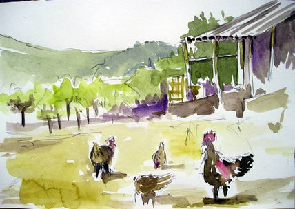 Boceto-patio