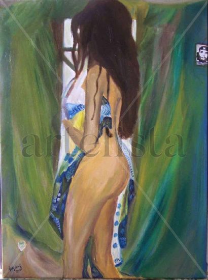 Jinetera Oil Canvas Nude Paintings