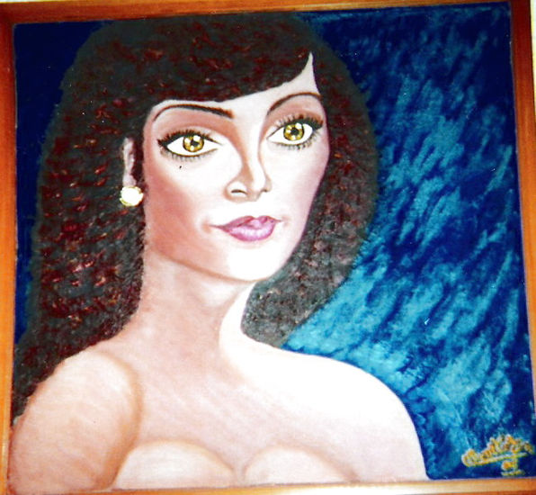 Autoretrato Oil Card Portrait