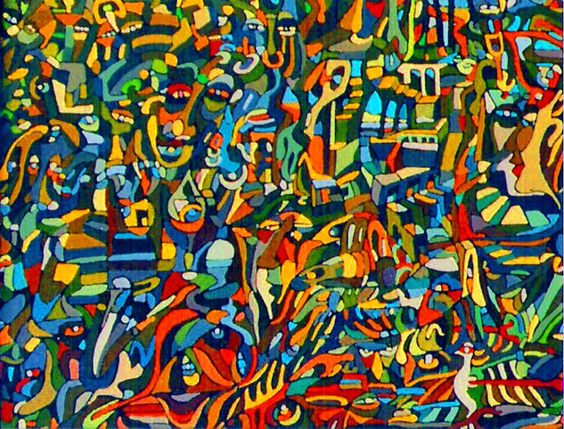 Movimiento - 19 Oil Canvas Others