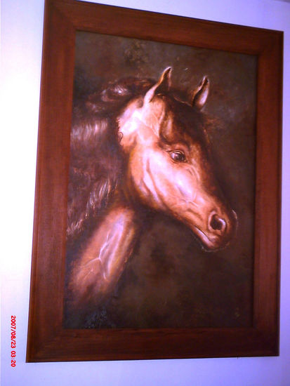 Mirada de Caballo Oil Paper Animals