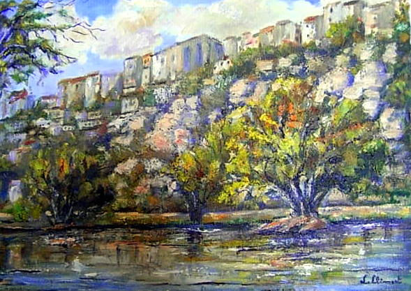 Veliko Tarnovo Oil Canvas Landscaping