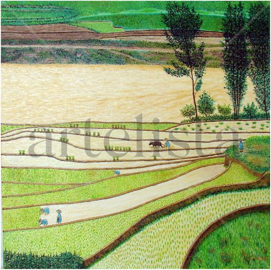 VIETNAM 2 Oil Canvas Landscaping