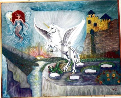 Unicornio alado