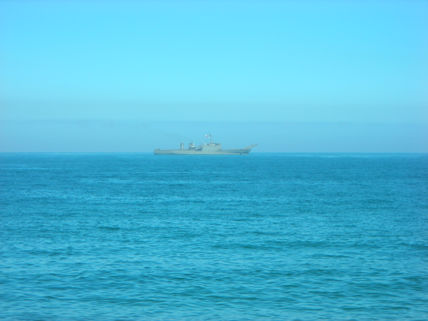 Buque azul