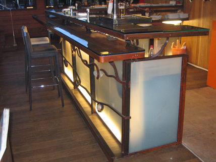 Barra de bar.