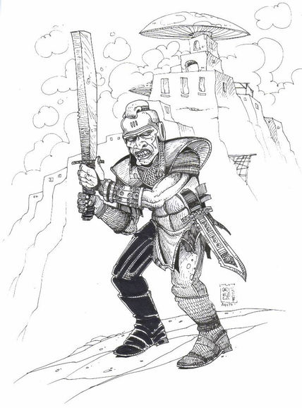guerrerO con eSpada