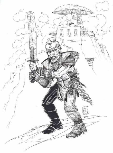 guerrerO con eSpada