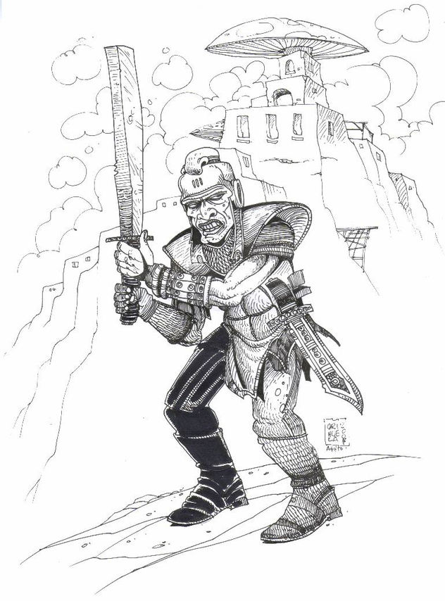 guerrerO con eSpada