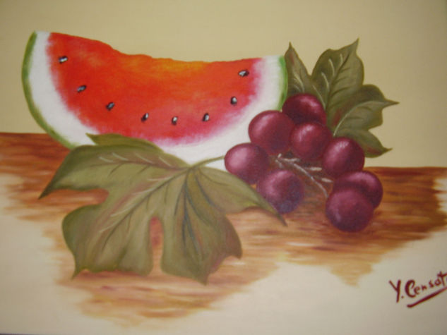 Frutas de verano Oil Canvas Others