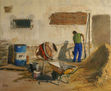 En la obra