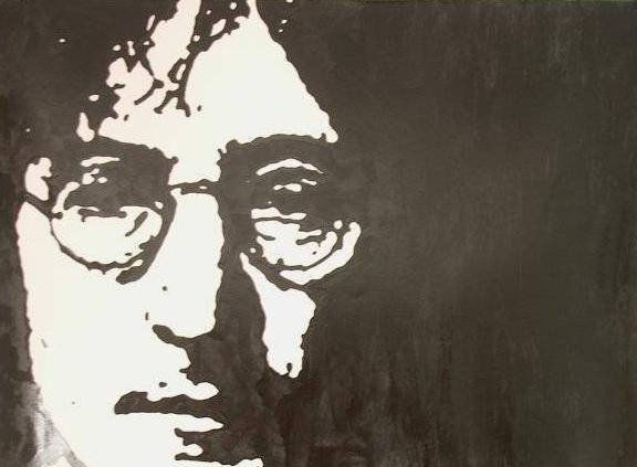 Lennon Ink Card Portrait