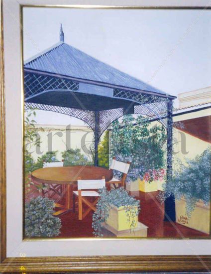 La Pérgola Oil Canvas Landscaping