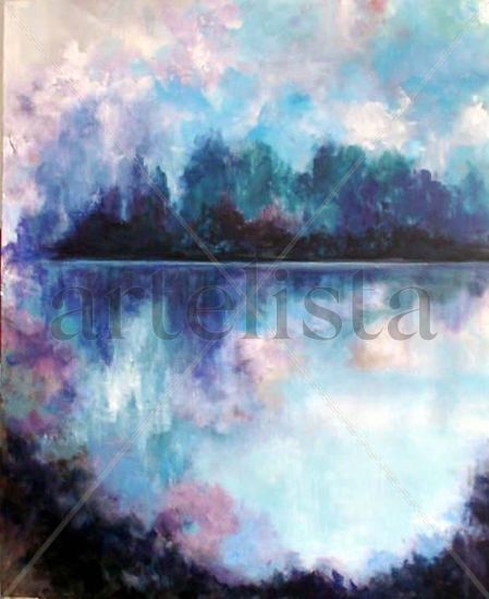 CELESTE Acrylic Canvas Landscaping