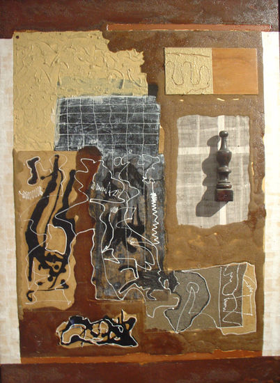 OBJETOS ENCONTRADOS I Mixed media Panel Others