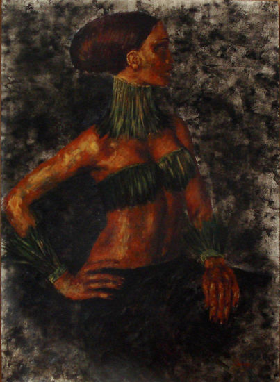 AMAZONA Acrylic Paper Figure Painting