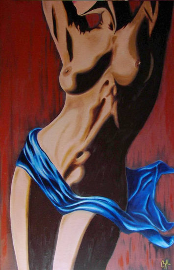 bella Oil Canvas Nude Paintings