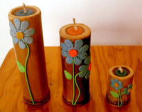 Velas bambu