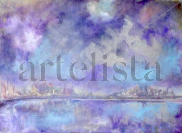 estambul Acrylic Canvas Landscaping