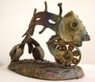"El nuevo piscis". serie:Ceramicas de acero.