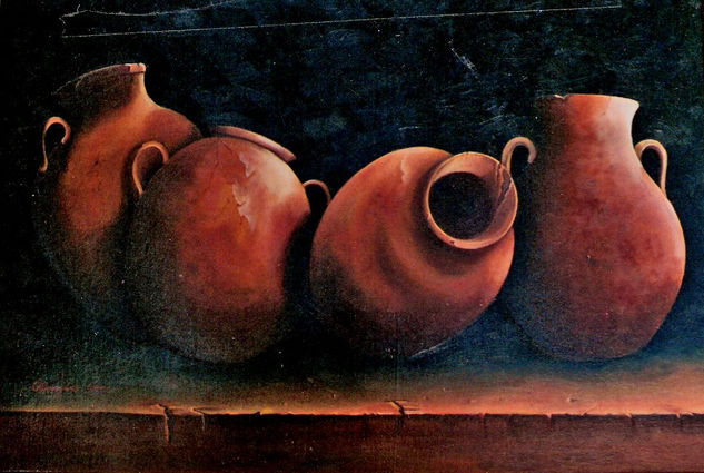 BARROS II Oil Canvas Still Life Paintings