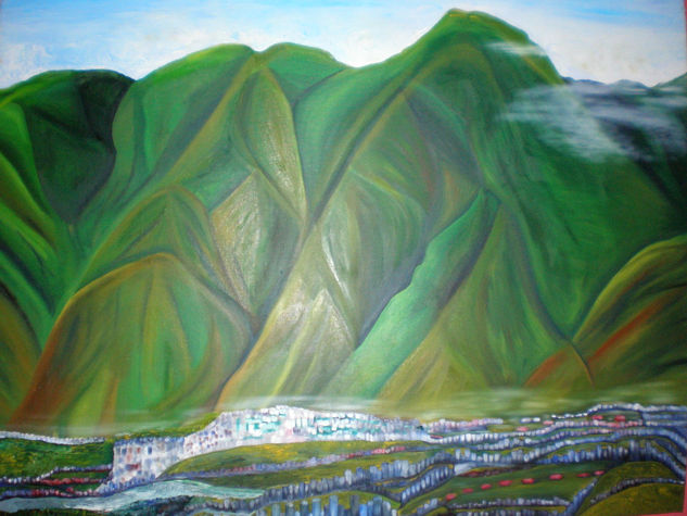 La Montaña de el Avila en Caracas, Venezuela Oil Canvas Landscaping