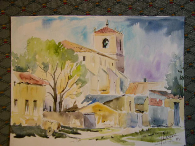 San Martin de Valveni Watercolour Paper Others