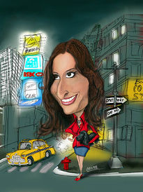 Caricatura en New York