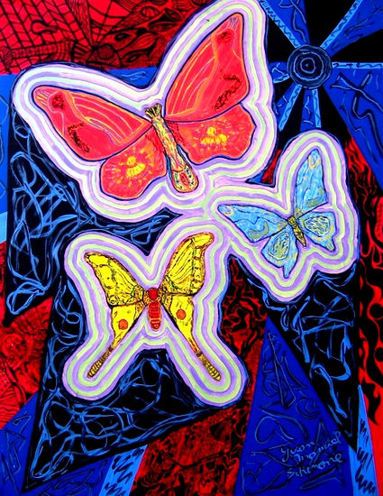 Flor, Guido y Juan Acrylic Card Others