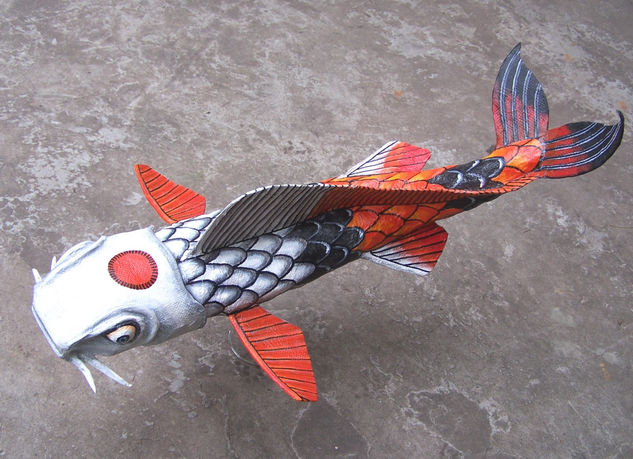 koi nipon Pottery Figurative