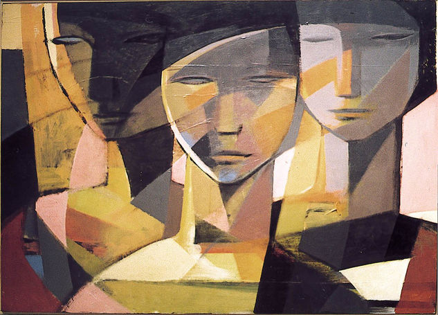 Tres figuras. Media Mixta Tabla Figura