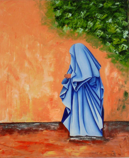 "ARIBA"= Espirituosa Oil Canvas Figure Painting