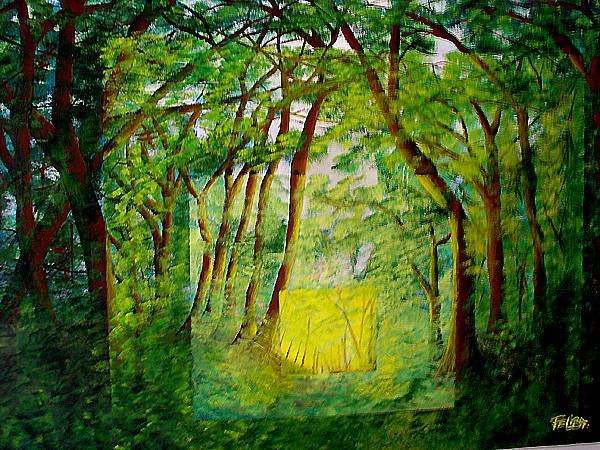 Campamento Oil Canvas Landscaping