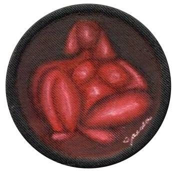 231.MENINA DESNUDA,1999 Óleo Tela Figura