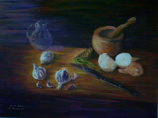 Bodegón Oil Panel Still Life Paintings